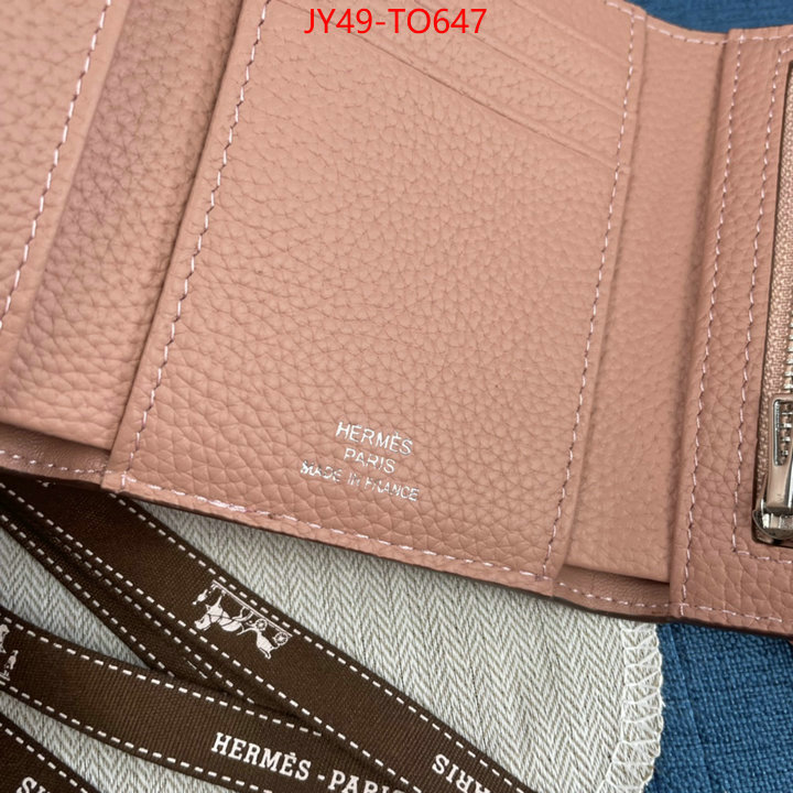 Hermes Bags(4A)-Wallet-,replica 1:1 high quality ,ID: TO647,$: 49USD