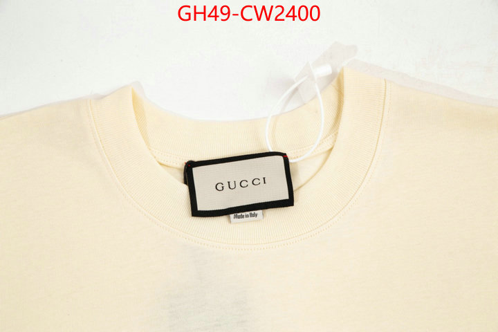 Clothing-Gucci,quality replica , ID: CW2400,$: 49USD