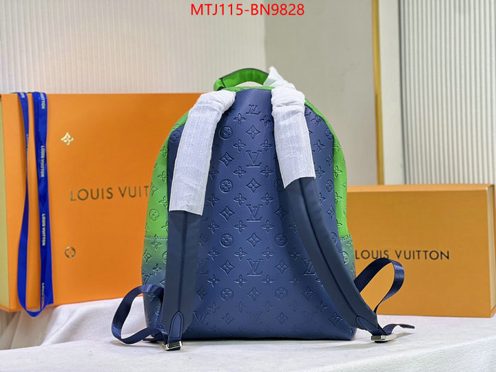 LV Bags(4A)-Backpack-,replicas ,ID: BN9828,$: 115USD