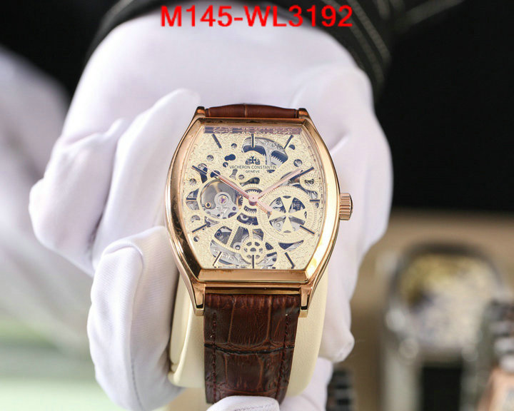 Watch(4A)-Vacheron Constantin,high quality designer , ID: WL3192,$: 145USD