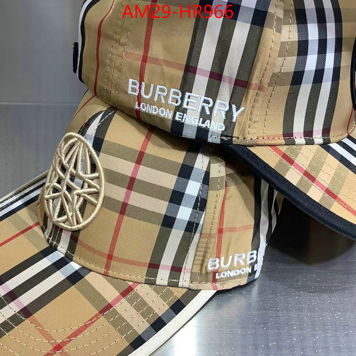 Cap (Hat)-Burberry,styles & where to buy , ID: HR966,$: 29USD