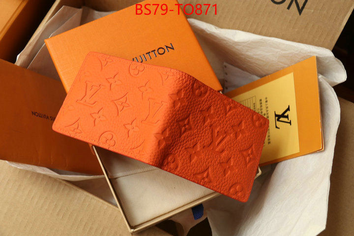 LV Bags(TOP)-Wallet,ID: TO871,$: 79USD