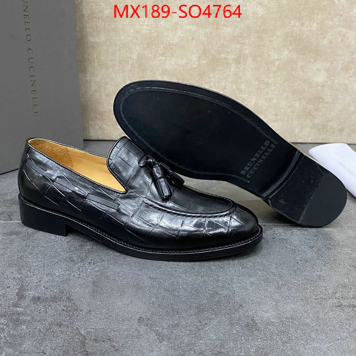 Men Shoes-Brunello Cucinelli,high quality 1:1 replica , ID: SO4764,$: 189USD