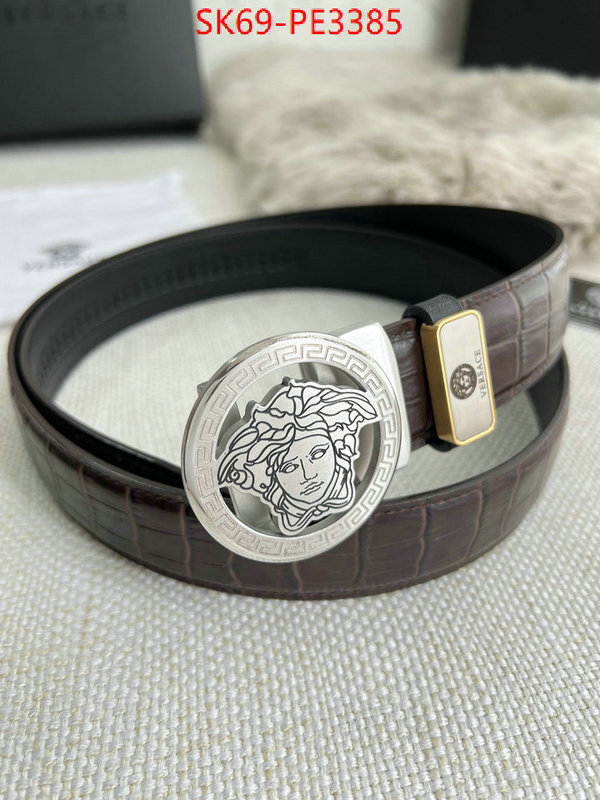 Belts-Versace,buy cheap , ID: PE3385,$: 69USD