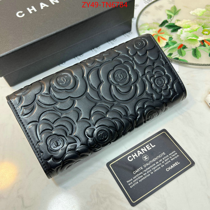 Chanel Bags(4A)-Wallet-,ID: TN6784,$: 49USD