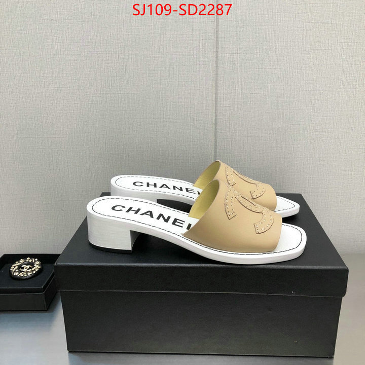 Women Shoes-Chanel,what is a 1:1 replica , ID: SD2287,$: 109USD