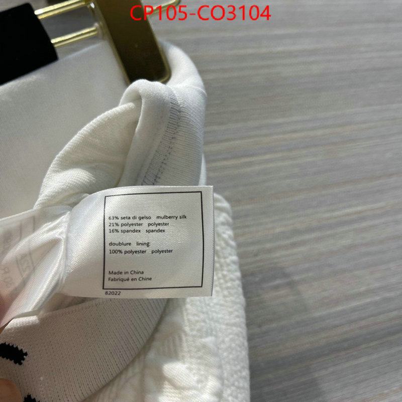 Clothing-Chanel,where should i buy replica , ID: CO3104,$: 105USD