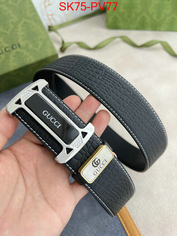 Belts-Gucci,best website for replica , ID: PV77,$: 75USD