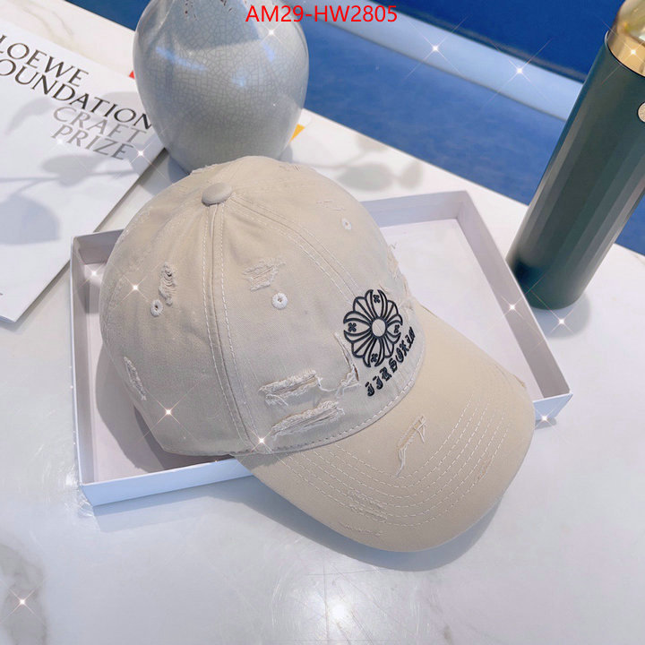 Cap (Hat)-Chrome Hearts,shop , ID: HW2805,$: 29USD