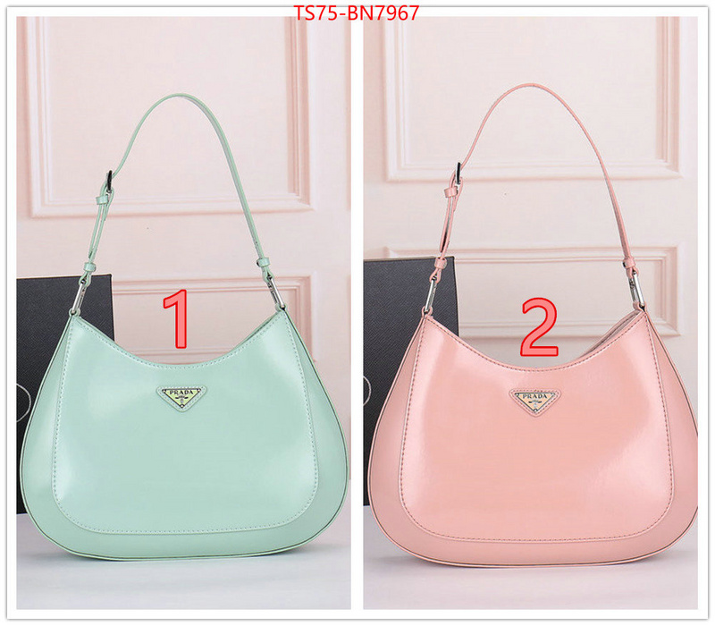 Prada Bags(4A)-Cleo,where to find best ,ID: BN7967,$: 75USD