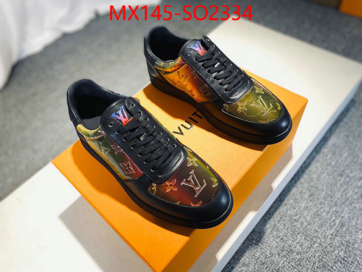 Men Shoes-LV,2023 aaaaa replica customize , ID: SO2334,$: 145USD