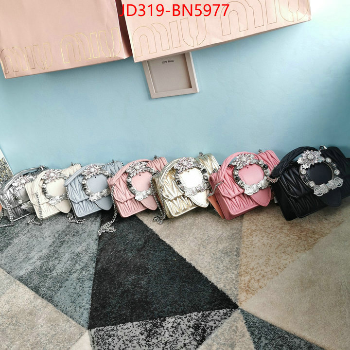 Miu Miu Bags(TOP)-Diagonal-,wholesale replica ,ID: BN5977,$: 319USD