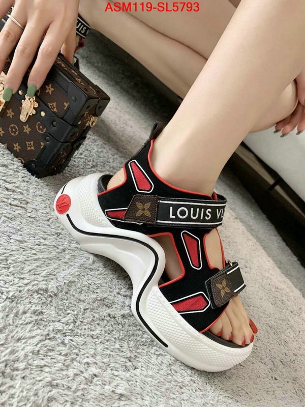 Women Shoes-LV,7 star quality designer replica , ID: SL5793,$: 119USD