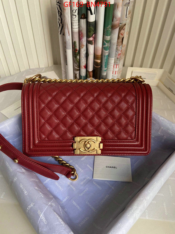 Chanel Bags(TOP)-Le Boy,ID: BN4791,$: 169USD