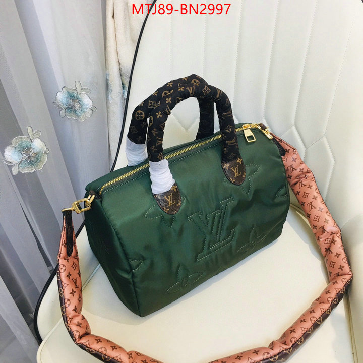 LV Bags(4A)-Speedy-,2023 replica wholesale cheap sales online ,ID: BN2997,$: 89USD