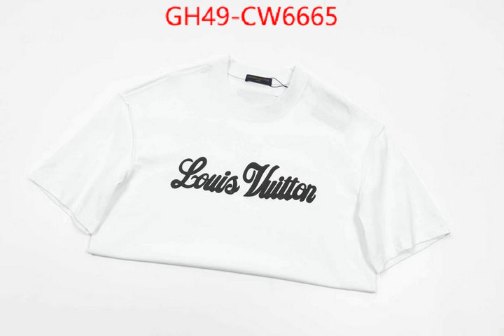 Clothing-LV,designer fake , ID: CW6665,$: 49USD