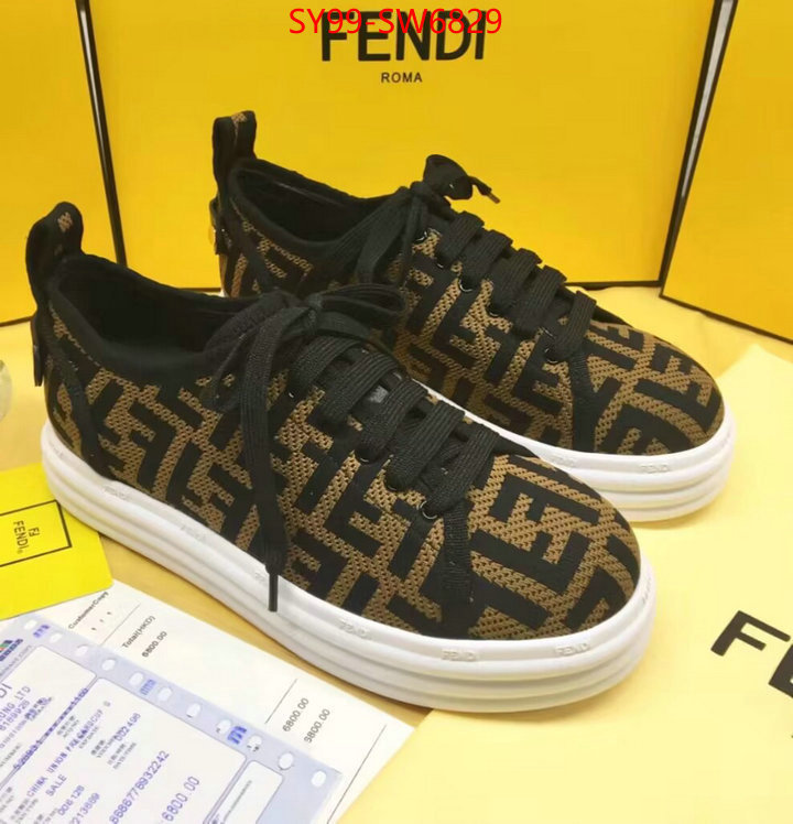 Women Shoes-Fendi,buy the best high quality replica , ID: SW6829,$: 99USD