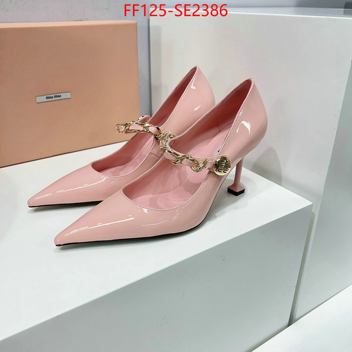 Women Shoes-Miu Miu,aaaaa replica , ID: SE2386,$: 125USD