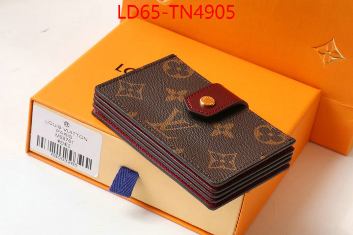 LV Bags(TOP)-Wallet,ID: TN4905,$: 65USD