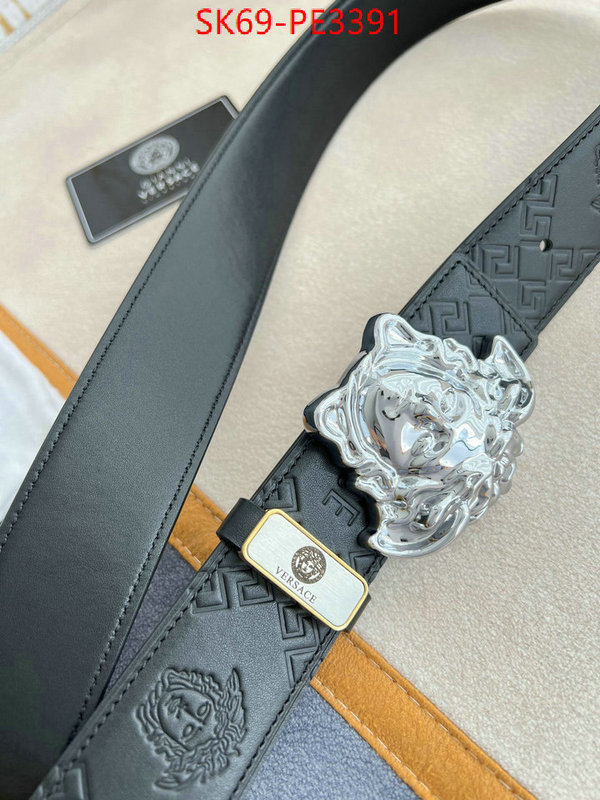 Belts-Versace,2023 aaaaa replica 1st copy , ID: PE3391,$: 69USD