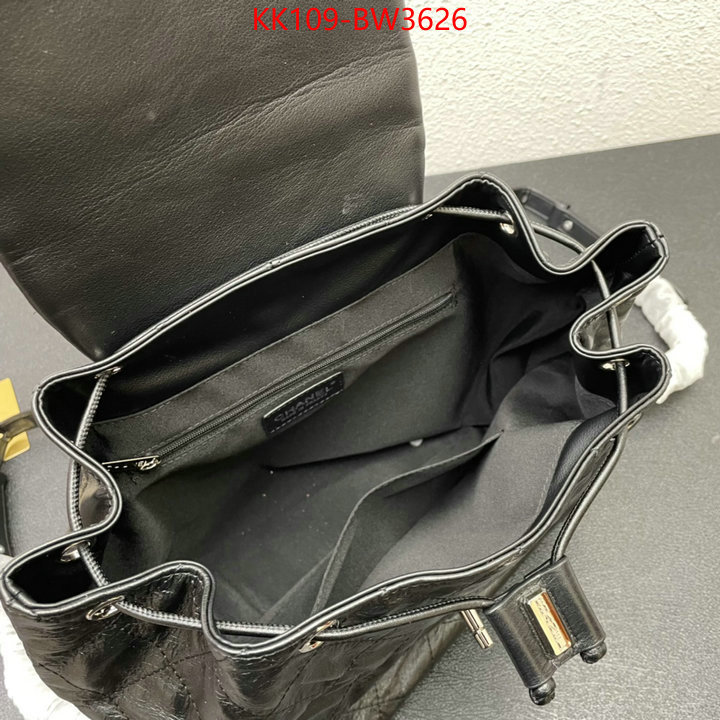 Chanel Bags(4A)-Backpack-,ID: BW3626,$: 109USD