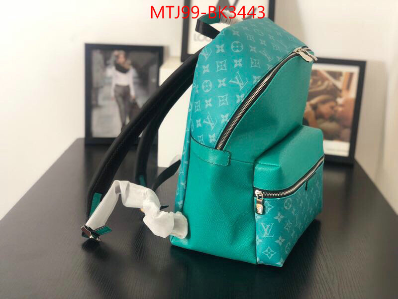 LV Bags(4A)-Backpack-,ID: BK3443,$:99USD