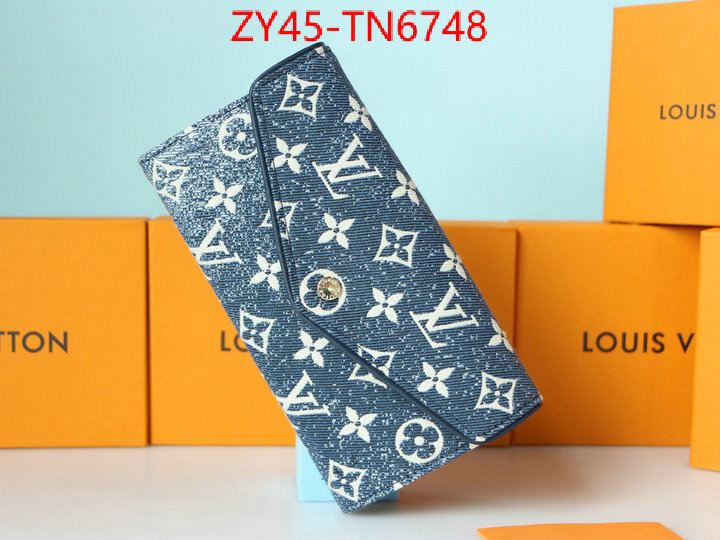 LV Bags(4A)-Wallet,ID: TN6748,$: 45USD