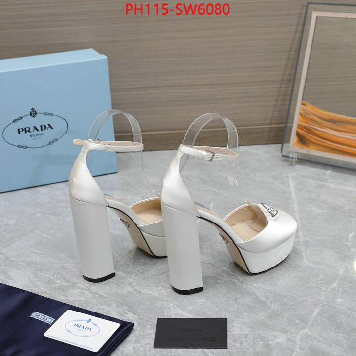 Women Shoes-Prada,highest quality replica , ID: SW6080,$: 115USD