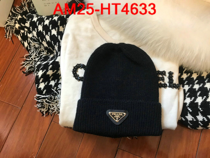 Cap (Hat)-Prada,designer wholesale replica , ID: HT4633,$: 25USD