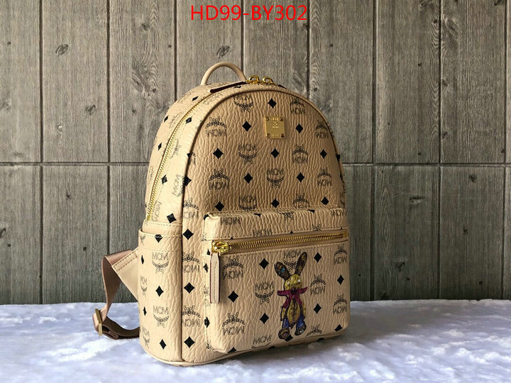 MCM Bags(TOP)-Backpack-,ID: BY302,$:99USD