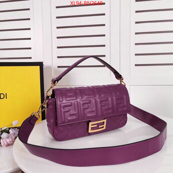 Fendi Bags(4A)-Baguette-,best quality replica ,ID: BN2649,$: 94USD