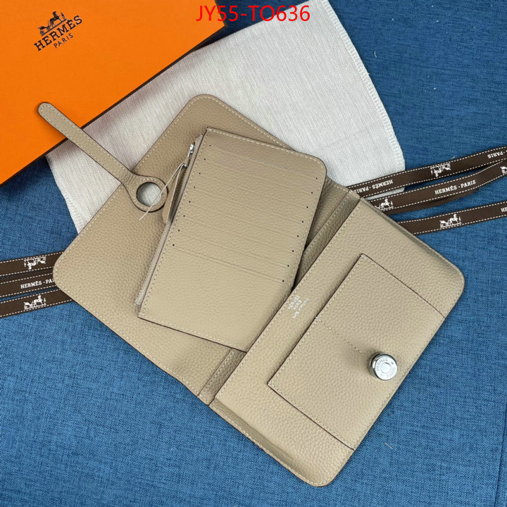 Hermes Bags(4A)-Wallet-,top perfect fake ,ID: TO636,$: 55USD