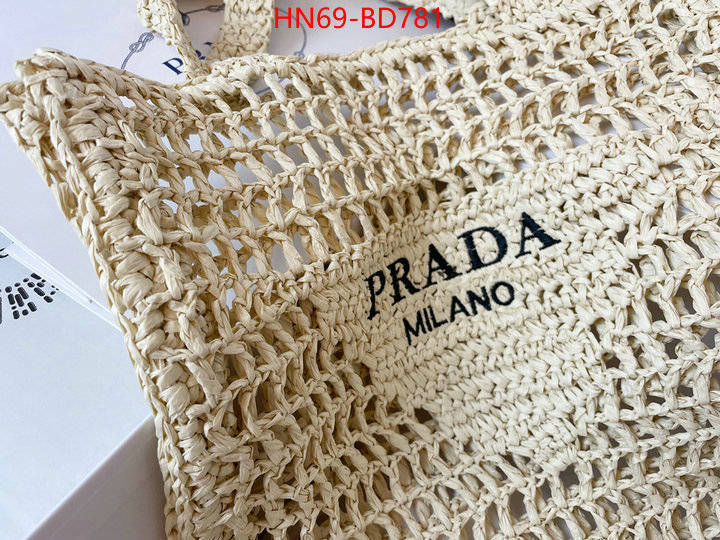 Prada Bags(4A)-Handbag-,we curate the best ,ID: BD781,$: 69USD