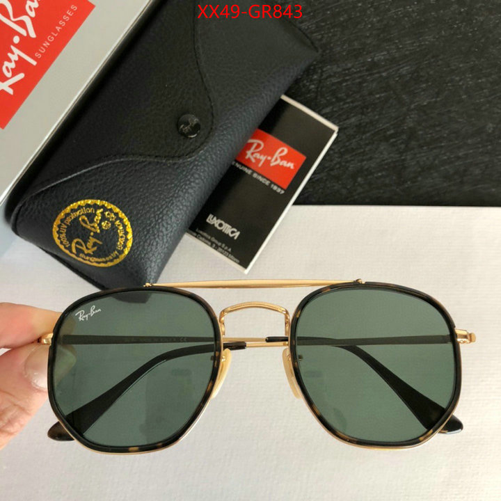 Glasses-RayBan,luxury shop , ID: GR843,$: 49USD