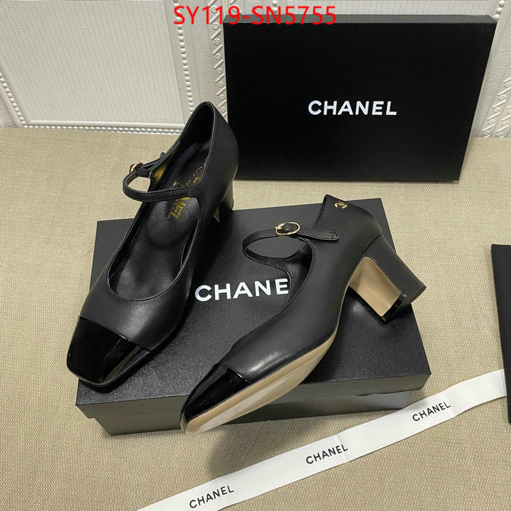 Women Shoes-Chanel,quality replica , ID: SN5755,$: 119USD