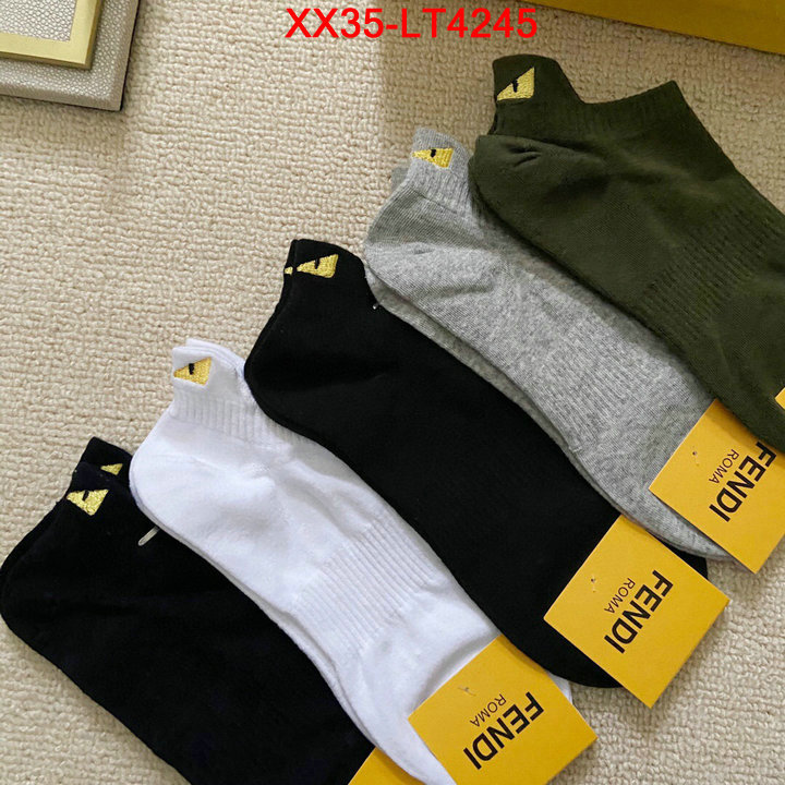 Sock-Fendi,online from china designer , ID: LT4245,$: 35USD