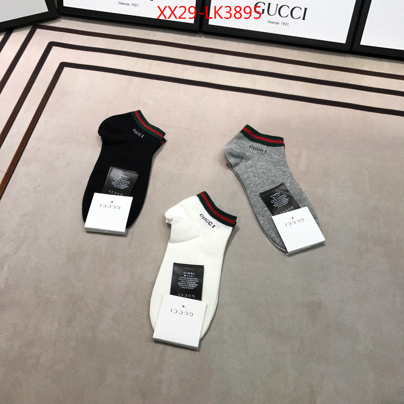 Sock-Gucci,the quality replica , ID: LK3895,$:29USD