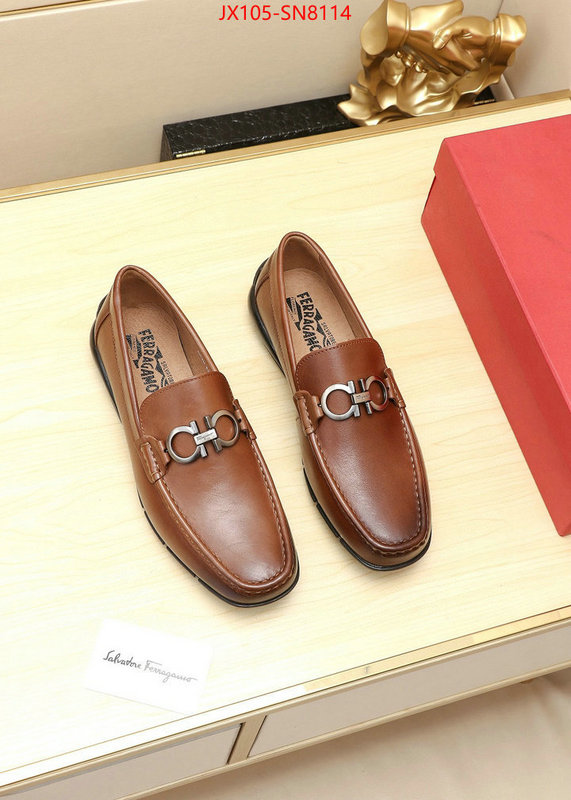 Men shoes-Ferragamo,high quality replica , ID: SN8114,$: 105USD