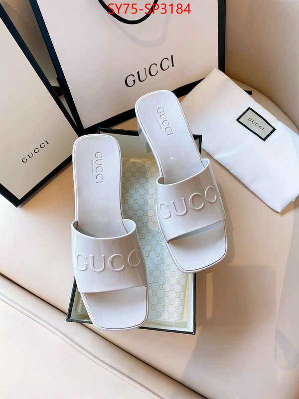 Women Shoes-Gucci,aaaaa+ quality replica , ID: SP3184,$: 75USD