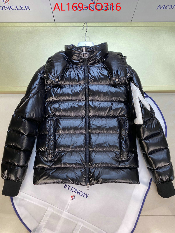 Down jacket Men-Moncler,what's the best place to buy replica , ID: CO316,$: 169USD