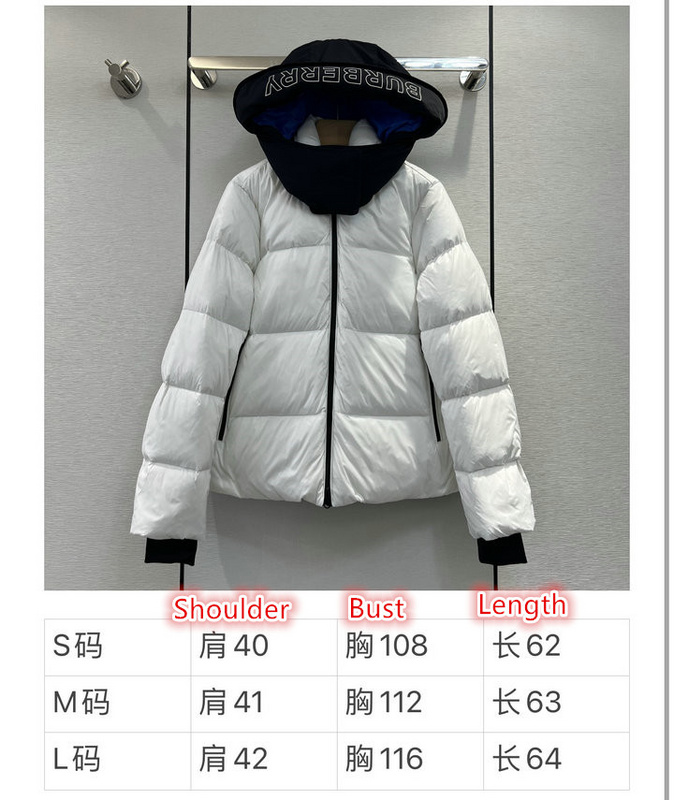 Down jacket Women-Burberry,shop cheap high quality 1:1 replica , ID: CW1736,$: 215USD