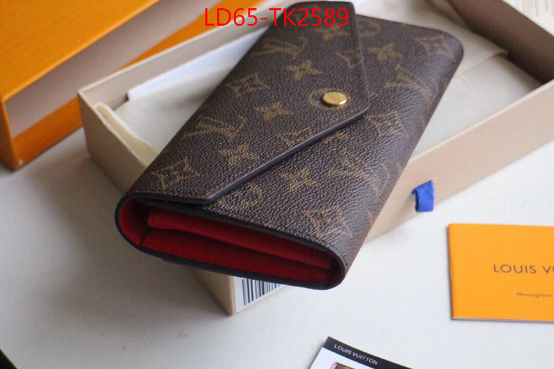 LV Bags(TOP)-Wallet,ID: TK2589,$:65USD