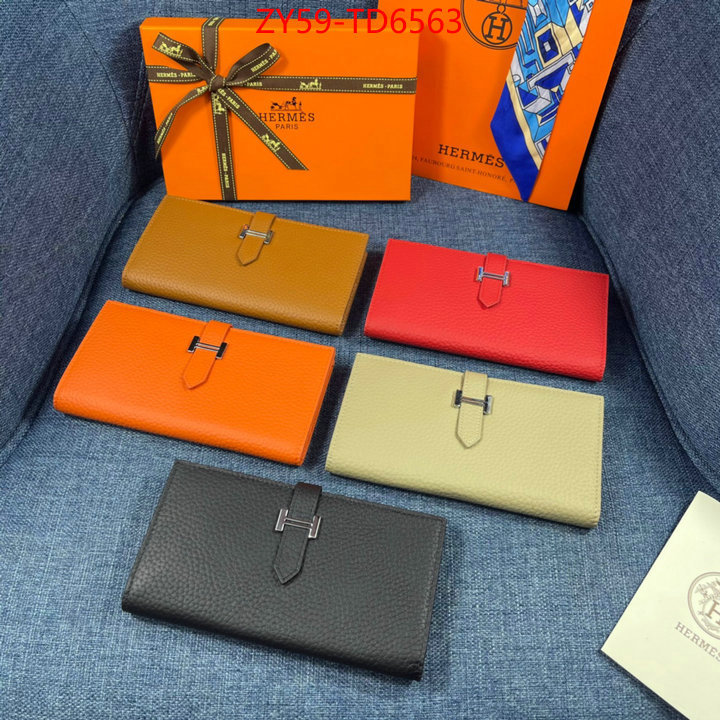 Hermes Bags(4A)-Wallet-,the best quality replica ,ID: TD6563,$: 59USD