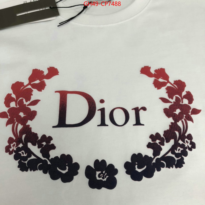Clothing-Dior,buy luxury 2023 ,ID: CP7488,$: 49USD