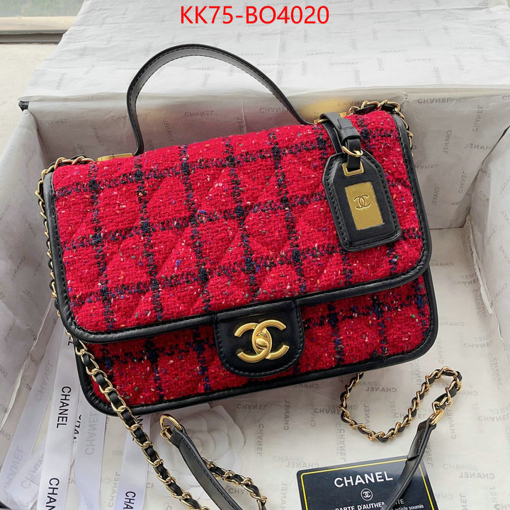 Chanel Bags(4A)-Diagonal-,ID: BO4020,$: 75USD
