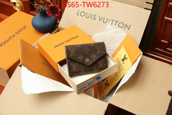 LV Bags(TOP)-Wallet,ID: TW6273,$: 65USD