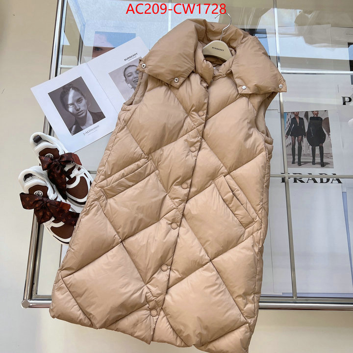 Down jacket Women-Burberry,what's the best to buy replica , ID: CW1728,$: 209USD