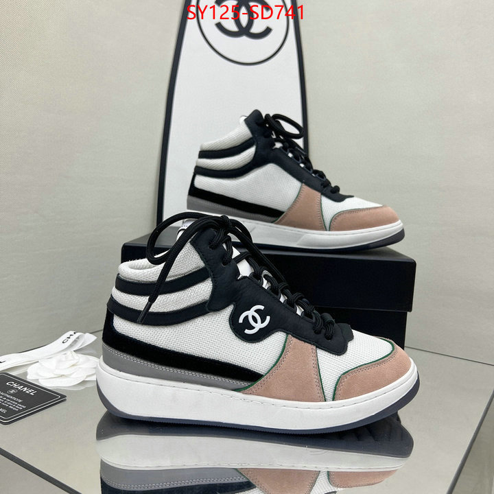 Women Shoes-Chanel,shop cheap high quality 1:1 replica , ID: SD741,$: 125USD