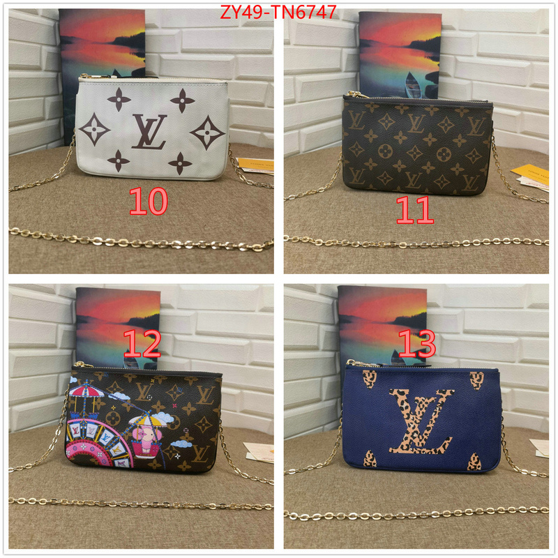 LV Bags(4A)-Wallet,ID: TN6747,$: 49USD