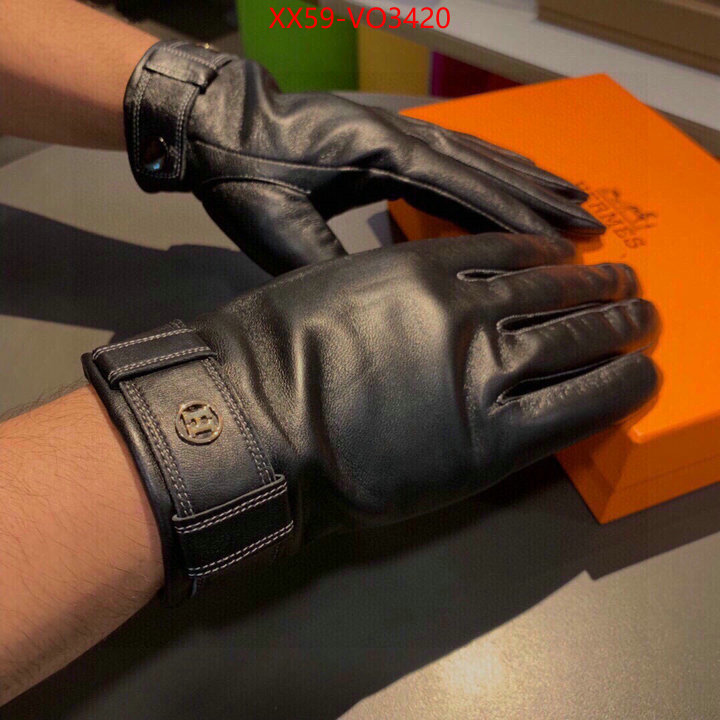 Gloves-Hermes,top grade , ID: VO3420,$: 59USD